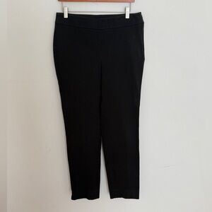 Talbots Chatham Classic Black Ankle Pants Size 8‎